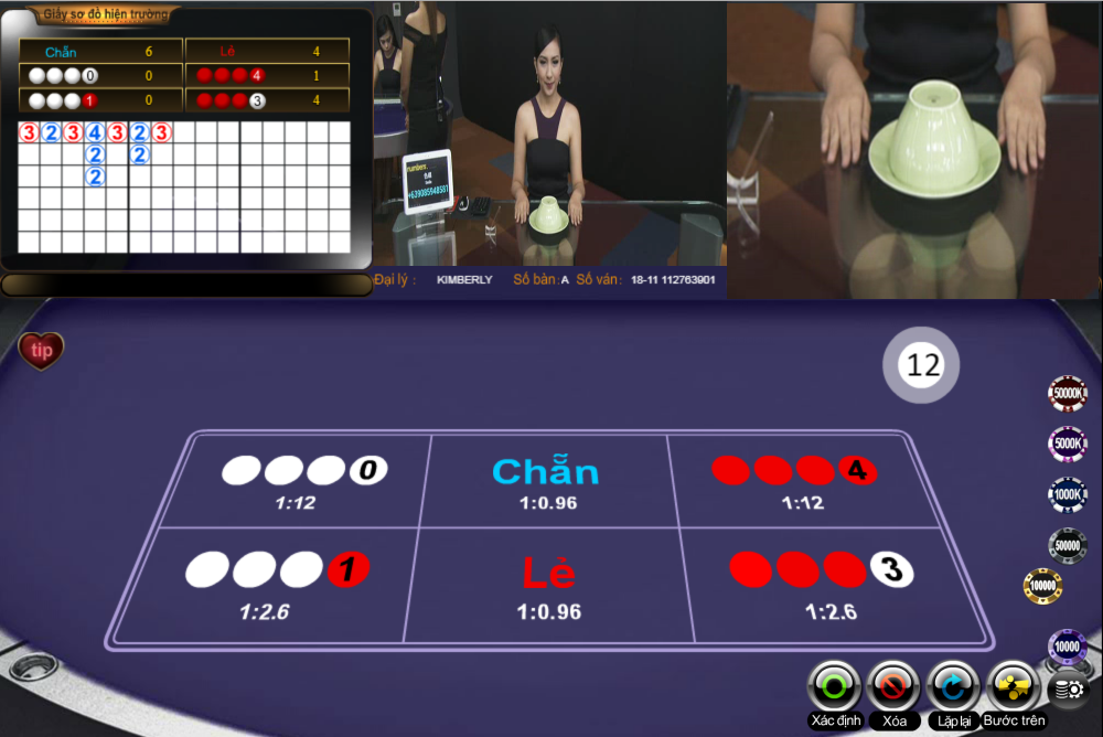 Quy luật chơi game xóc đĩa tại casino trực tuyến VN88
