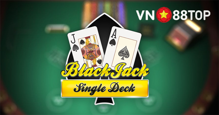 Hướng dẫn chơi game bài Single Deck BlackJack MH tại Fun88